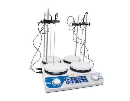 Agitator magnetic cu încălzire și 4 poziții Nahita LBD019